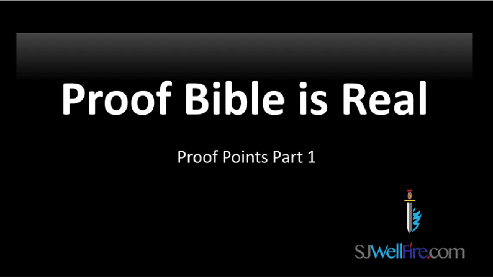 Proof Bible is Real!  Final Days Report #32