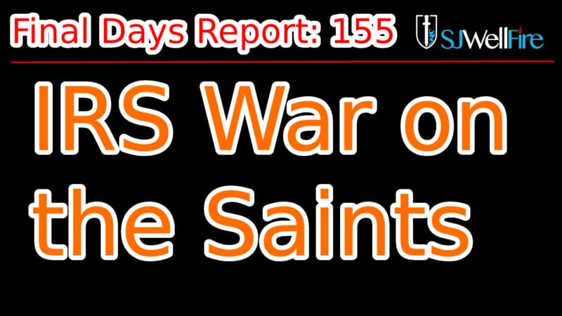 Dream Update, War on the Saints, IRS:  FDR 155