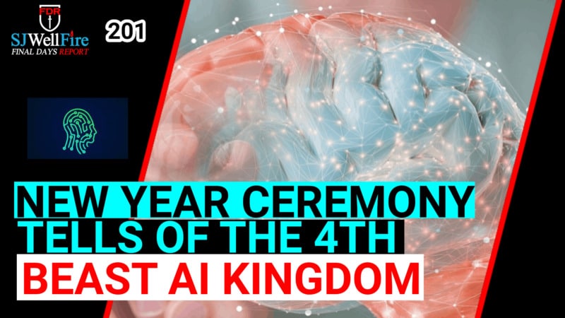 New Years Occult Ceremony is AI Fourth Beast System:  FDR 201