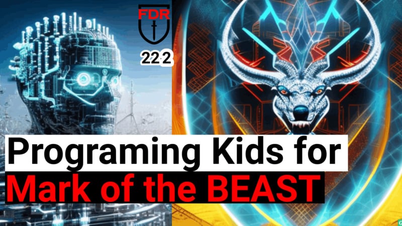 Pre-Programming Kids for the Mark of the Beast / MOB.   FDR:  222