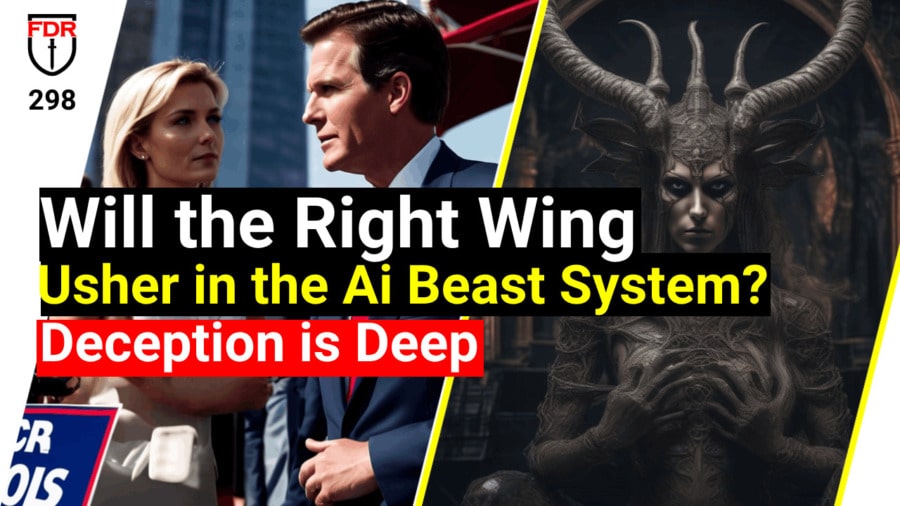 Will the Right Wing bring in the Ai Beast System to Enslave YOU?   False Choice.   FDR: 298