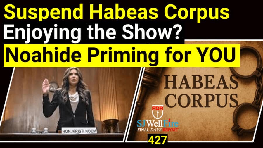Suspend Habeas Corpus, It is for YOU..  FDR: 427