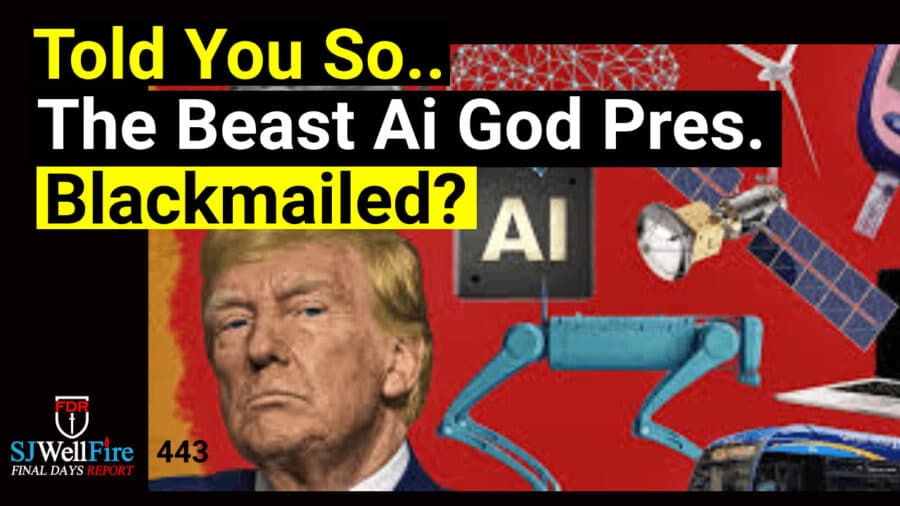 Trump, the Ai beast system little god President / We told you So…  FDR: 443