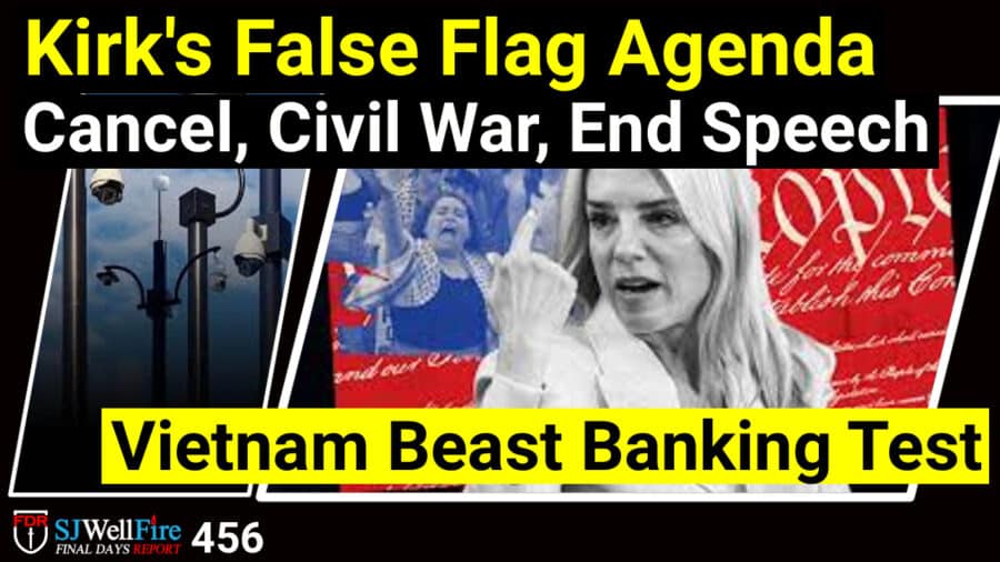 The Charlie Kirk False Flag Agenda is Coming TRUE.  FDR 456