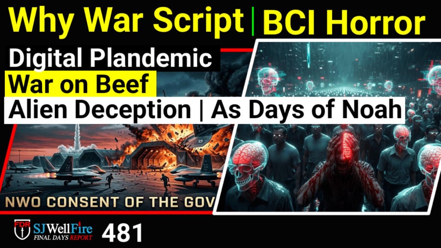 Why the Convergence of Destruction, Murder, Deception, War, Evil? | As the Days of Lot. FDR: 481 — SJWellFire: Final Days Report cover